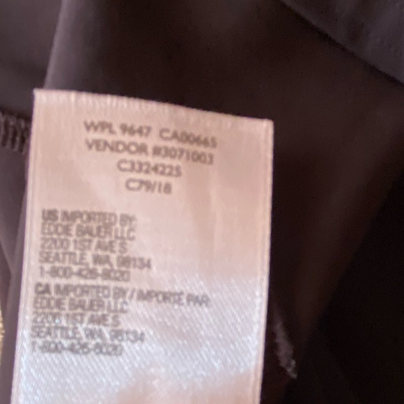 Eddie Bauer Womens Black Classic Fit Button Up Casual Office Shirt- Sz-XL - Picture 11 of 16